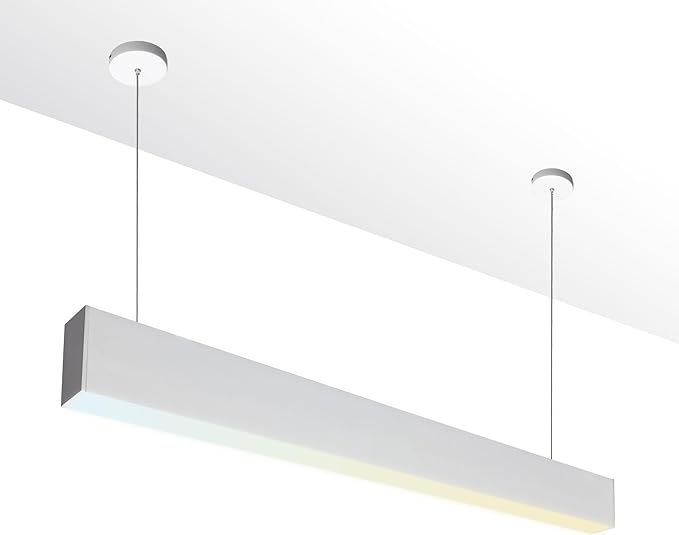 4FT LED Linear Light, 40W Down 15W Up Light, 3000/3500/4000/5000K CCT Selectable by ULL