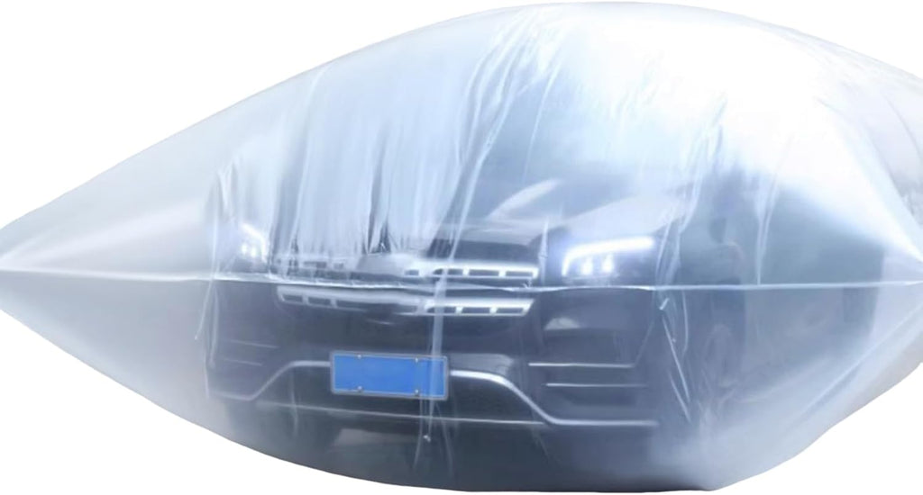 Heavy Duty Clear Vehicle Protector Bag Snow Shield Shelter for SUVs Car Flood Barrier