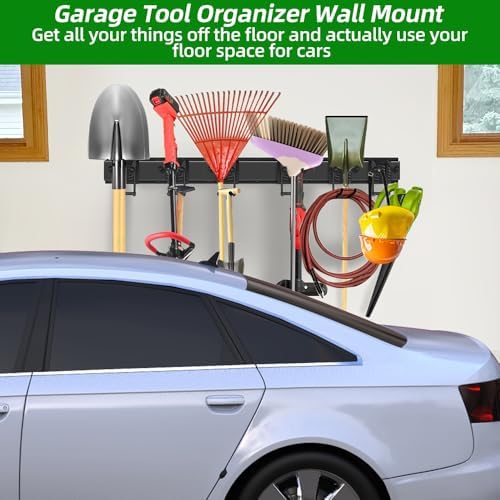 piyilo 48 in garage tool organizer wall mount, view 9