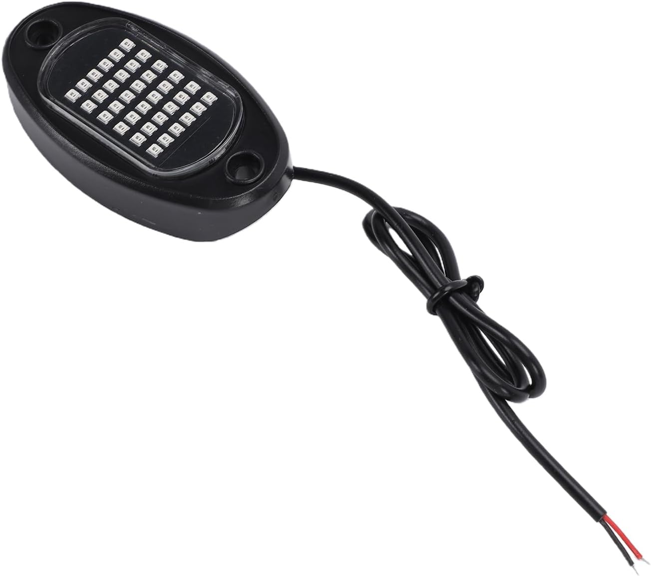 Single Color Car Underglow Lights 36 LED Bright Chassis Lights IP68 Rainproof Universal Vehicle Lighting for Cars Trucks SUVs ATVs UTVs Boats Motorcycles (Yellow Light)
