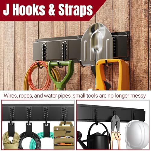 99" garage tool organizer wall mount, 28 pack, view 9