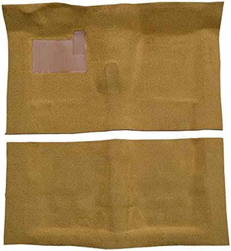 ACC Automotive Carpet Compatible with 1968 to 1972 Oldsmobile Cutlass, 2 Door 4 Speed, with Factory Console (601-Black Nylon Loop)