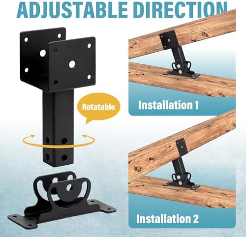 304 ss 4x4 heavy duty adjustable roof riser shown in use