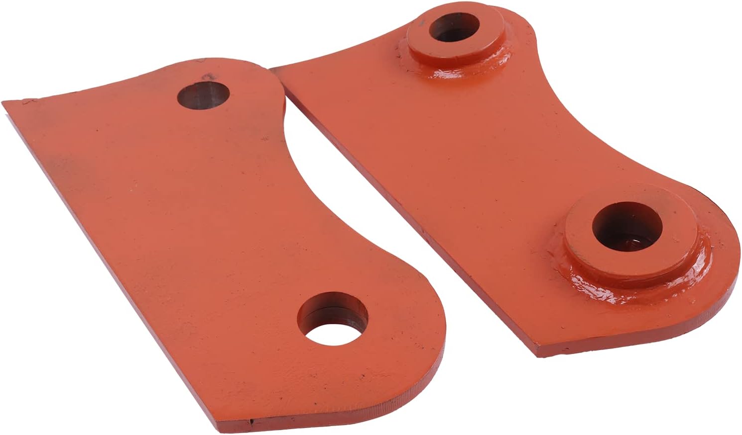 A Set of Bucket or Attachment Ears Compatible with Cat 308 Mini Excavator Bucket Attachment Ears Weld on 50mm 12" c-c