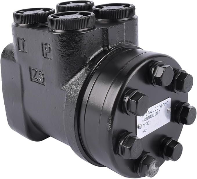 Power Steering Motor Replacement for Massey Ferguson Models 240 261 263 375 360 390 4225 4263,OE 1695444M91,1695445M91,3821548M91 G1/2 O-Ring(US STOCK)