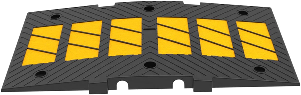 Speed Bumps for Driveway 35"x20"x2" Flexible Installation Connect Multiple