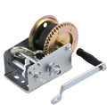 Extra Long 8M Cap 2500LBS 1134KG Synthetic Strap Hand Winch Webbing Compatible with Car Boat Trailer