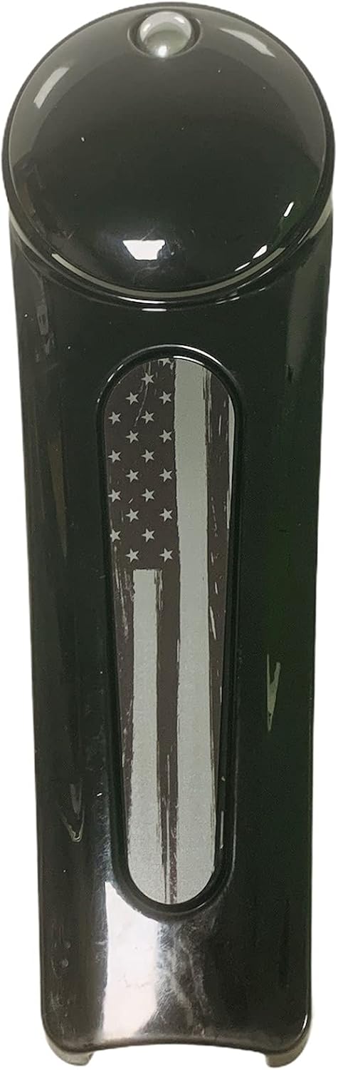 Kustom Cycle Parts Premium Aftermarket Black and Grey American Flag Dash Insert! Fits Harley Davidson 2008-2020 Street Glides and 2010-2020 Road Glides. Made in USA 08-20 Street/Road Glide Dash Insert
