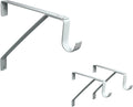 qcaa heavy duty adjustable shelf rod support bracket, main product view