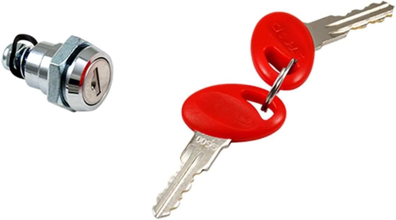 SHAD 201722R Replacement Cylinder and Keys Set for Standard Lock, Silver