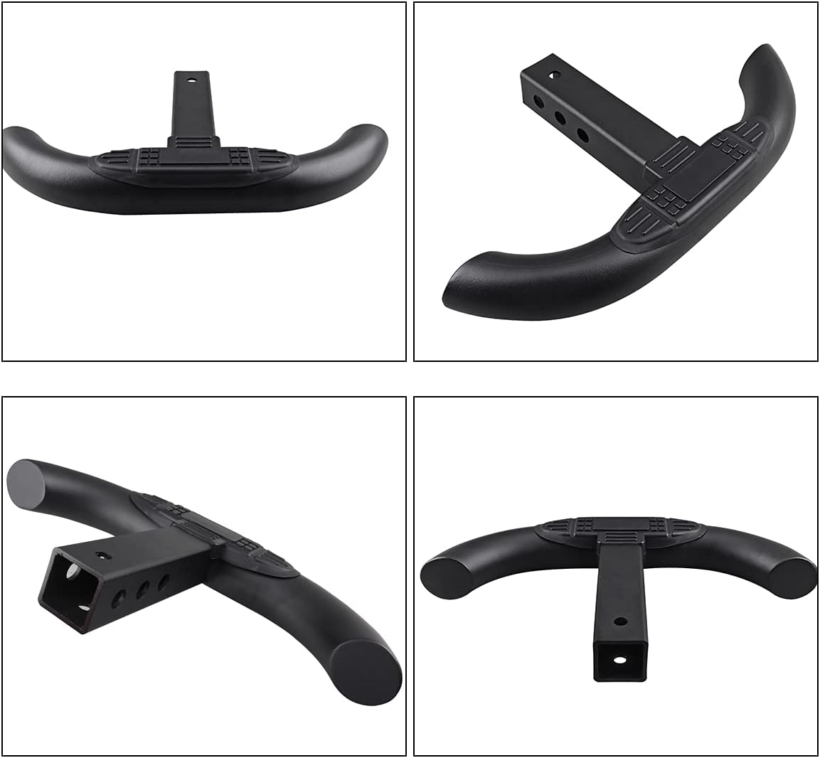 Chelhead Rear Hitch Step Fits for Trucks SUV 2 Inch Towing Receiver | Heavy-Duty, Anti-Slip Pad, Universal, Rear Bumper Mount Compatible with Trucks Chevy (Chevrolet) Ford Toyota Dodge RAM Jeep