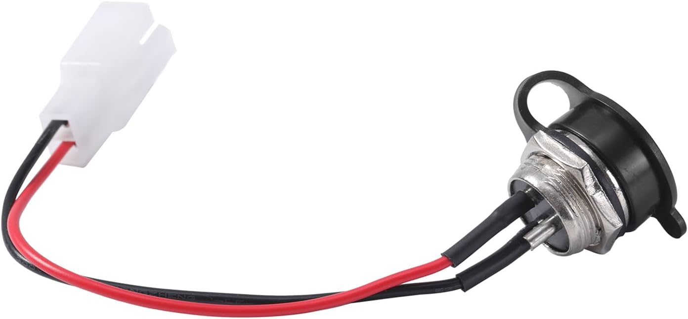 KAMIER 3 Pin Charger Port for Razor MX350 MX400 SX350 ZR350 Dirt Bike 4 Wheeler ATV Dirt Quad 500 Pocket Mod E325 E300 E300S E200 RX200 E200S E175 E100 Kids Electric Scooter Pocket Rocket Bike Parts