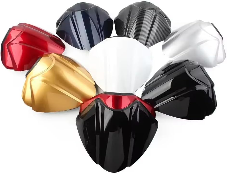 for Suzuki Hayabusa GSXR1300 GSXR 1300 GSX-R1300 2021 2022 2023 2024 Motorcycle Rear Passenger Cowl Seat Back Cover Fairing Part (Glossy Black)