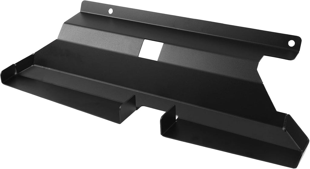 Bevinsee Cold Aire Intake Scoop Compatible with E46 320i 323i 325i 328i 330i M52TU M54 Engine Black Aluminum