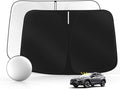 Windshield Sun Shade for S-ubaru Crosstrek 2013-2017 Foldable Sunshade Custom by SULAGIWINDSHIELDSUNSHADE