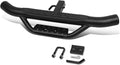 Auto Dynasty Universal 36 Inches Black Powdercoated Steel 2-Stage Tow Hitch Step Bar Board for 2 Inches Receiver Pickup Truck SUV Trailer
