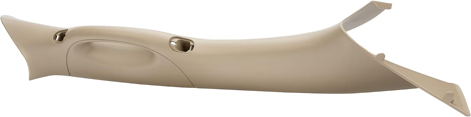 A Pillar Interior Trim Handle Right Passenger Side Compatible with Ford F150 F-150 Lincoln Mark LT A Pillar Grab Handle Assist Panel 4L3Z-1503598-AAC (Right Passenger Side Beige)