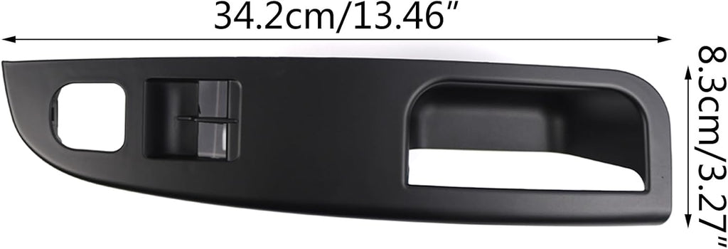 Auto Door Window Inside Trim Bezel For 2 Door Models 2004-2009 Replaces 1K3868049C75R Car Interior Trim Parts