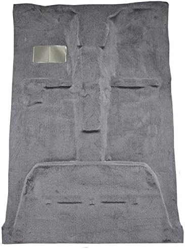 Replacement Auto Carpet Floor Liner - Molded Cutpile - fits 2005-2015 Toyota Tacoma Double Cab 4DR 2wd and 4wd (Mist Gray)
