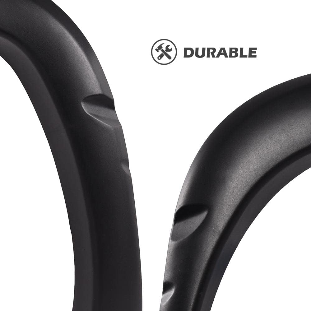 Factory Style Textured Fender Flares 4PCS Compatible with 1994-2001 Dodge Ram 1500 2500 3500, Fits 6.5ft & 8ft Fleetside Beds Only