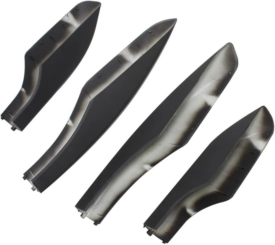 Rooftop Cargo Carrier Car Accessories Roof Rack Bar Rail End Cover Shell Cap 4Pcs for Toyota for Fortuner for AN50 AN60 for Hilux for SW4 2004-2015 Roof Racks Boxes