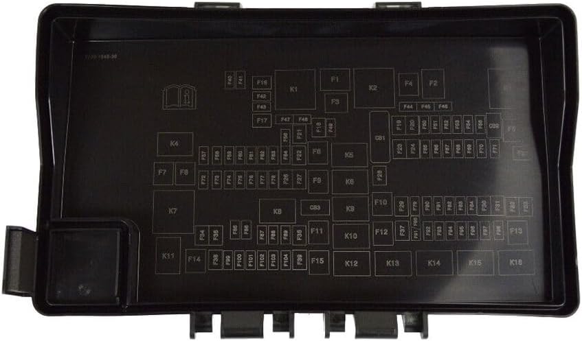 Distribution Center Cover Fuse Relay Lid for Dodge for Jeep for Ram 1500 Classic 22 2500/3500 19-23