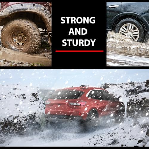 DOTCOM Rear Right Fender Flares Fit Ford Ford Escape 2020-2022 | Fit Ford Escape SE Sport Hybrid 2020,Wheel Opening Arch Trim,Factory Smooth Style,Passenger Side