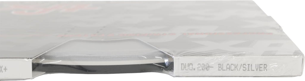 Universal Duo-Tone 0204200 - Auto Customizing 2 Color Dual Pinstripe - 4/16" x 150' (1/8” Stripe, 1/16" Gap, Then 1/16” Stripe) - 200-Black/Silver Metallic
