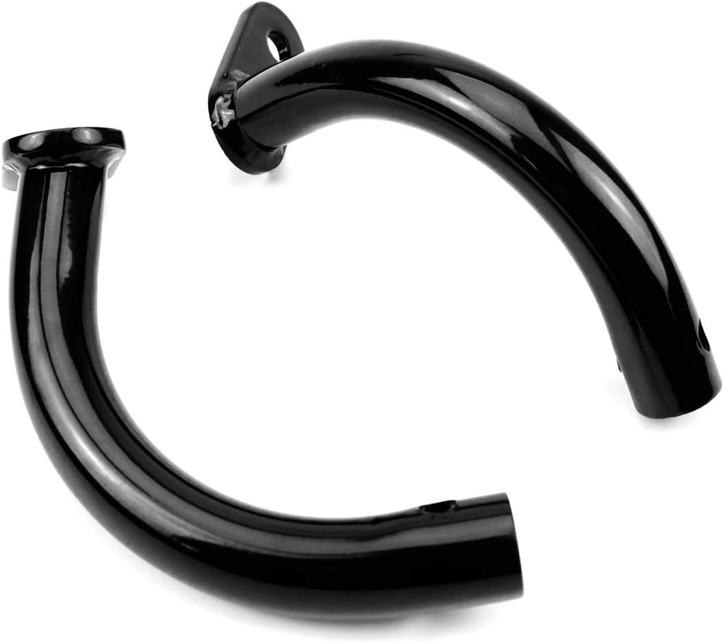 Saddlebags Saddle Bag Guard Eliminator Bracket Compatible With Harley Davidson Touring Electra Glide FLHT 1997-2008 (Black)