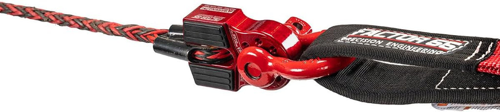 Factor 55 00050-04 Flatlink Original Folding Winch Shackle Bracket Max Load Rating 16,000 lb Ultimate Failure Greater Than 40,000 lb Ideal for 4x4 Off Road Adventures – Black