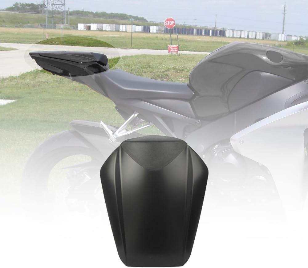 Motorcycle Rear Seat Cowl Solo Seat Cover Fit for Honda CBR1000RR 2008-2016 2009 2010 2011 2012 2013 2014 2015 CBR 1000 RR ABS Plastic Fairings Rear Seat Cover (Matte Black)