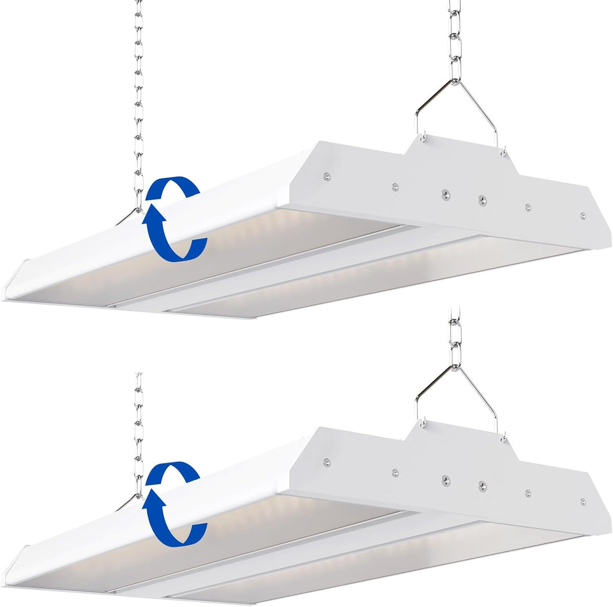 JTT LED Linear High Bay Light, 5000K Daylight 150W 21000LM Shop Light