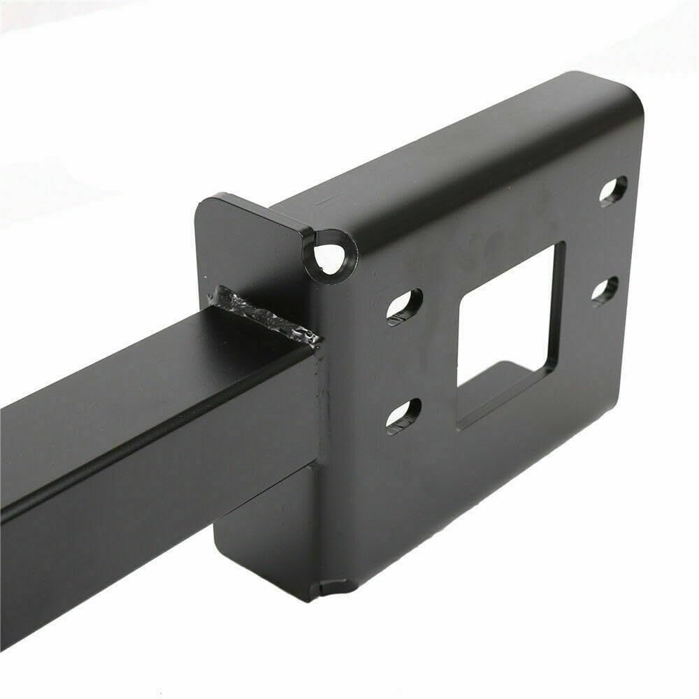 Suitable for 2-Inch Front Mount Trailer Receiver Hitch Compatible with 1999-2007 F250/350/450/550 Super Duty Replacement for 65022 w/2" Receiver Powder Coated Steel