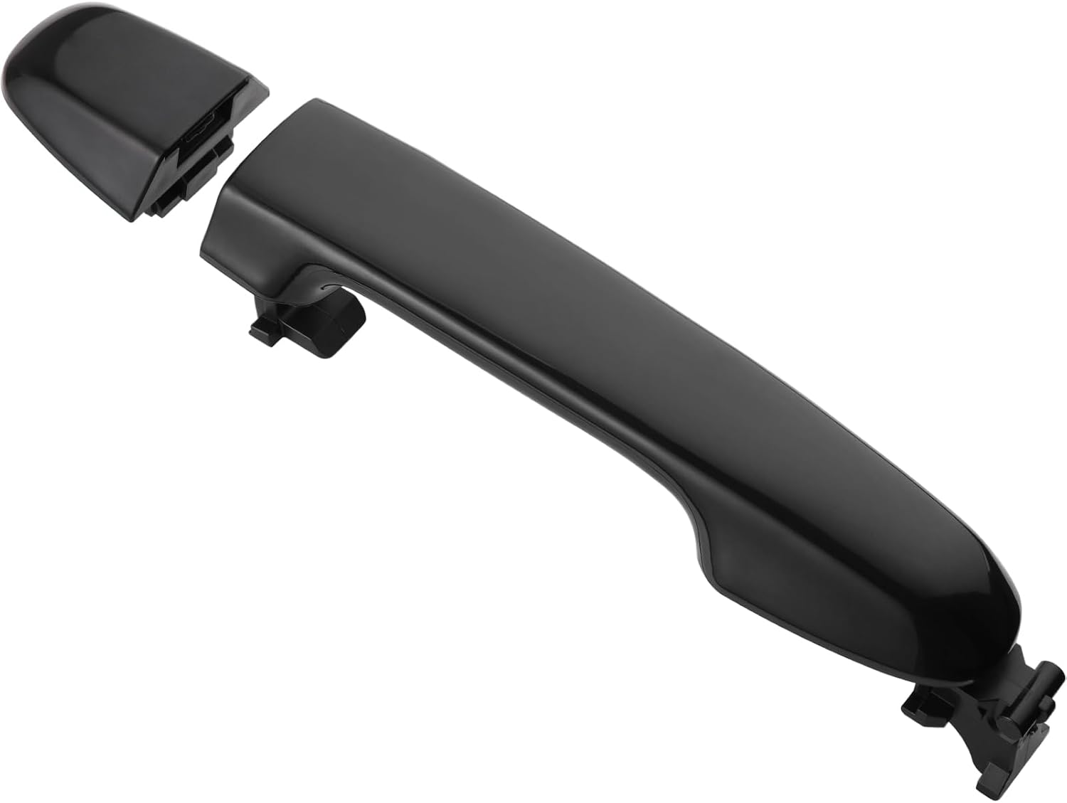Exterior Door Handle for Toyota Camry 2012 2013 2014 2015 2016 2017, for Rear Left Driver or Right Passenger Side Door, Black