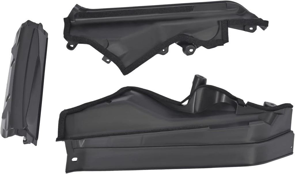 PRIB000000002 3PCS car Engine Upper Cover Compartment Partition Panel - For BMW X5 X6 E70 E71 06-14 Car Engines Accessories - Engine Bay Upper Black Plastic Divider Cover