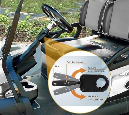 dr.acces golf cart led light kit for ezgo showing dimensions