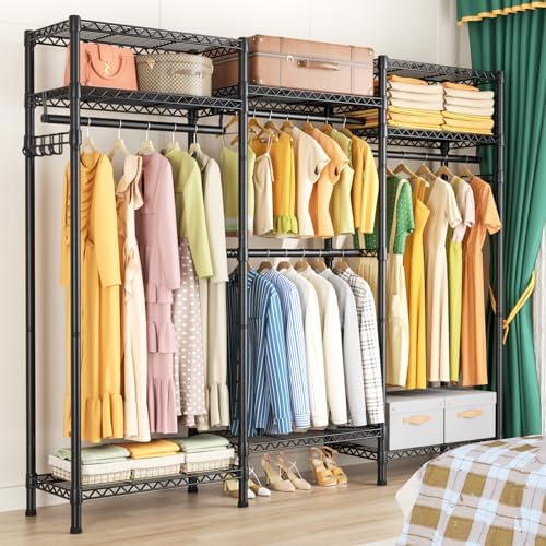 golpart heavy duty clothes rack metal wardrobe with, package contents
