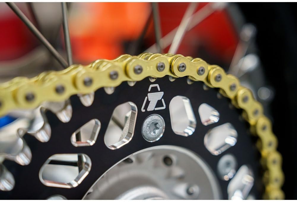 TUSK 520 Gold X-Ring Chain 520x110 for Honda XR650L 1993-2009,2012-2024