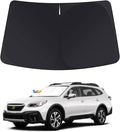 Mixsuper Liner Windshield Sun Shade for Subaru Outback 2020-2025 Windshield Sunshades Front Window Sun Shades Cover for Outback Accessories Foldable Sun Visor Keep Cool Block UV Heat