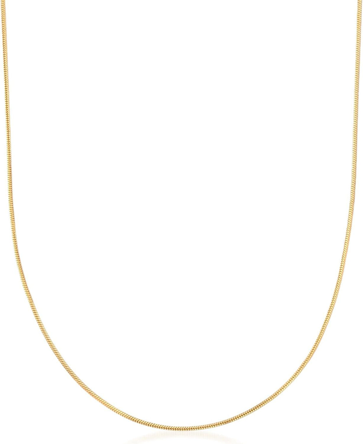 ross-simons italian 1mm 18kt gold over sterling adjustable, main product view