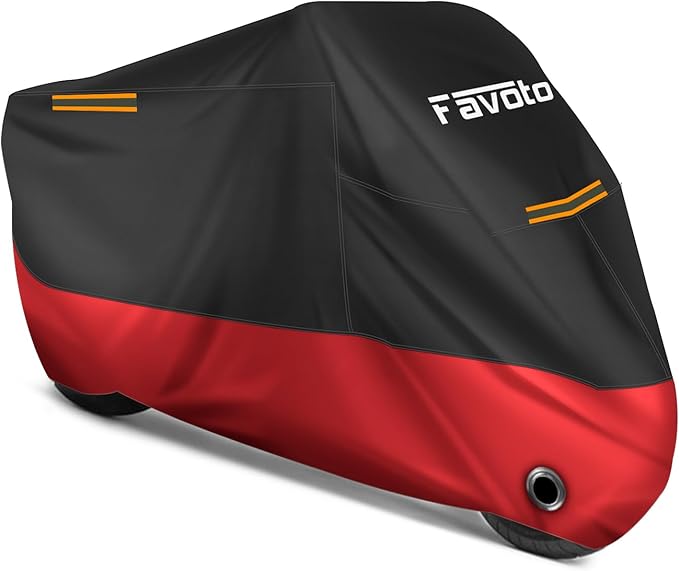 Favoto Motorcycle Cover Waterproof Outdoor by Favoto