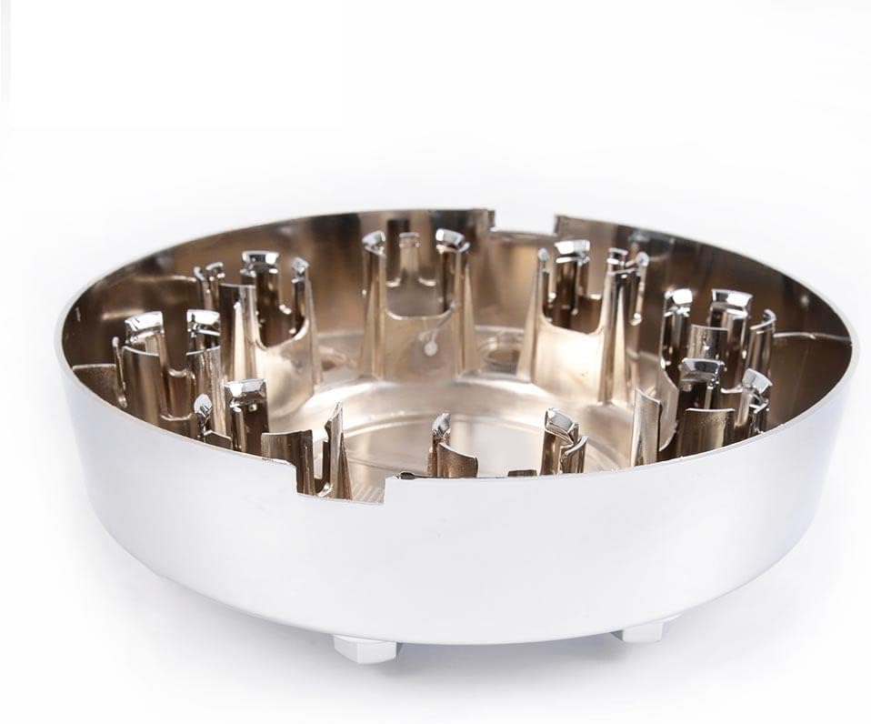 ALLGOOD Front Alloy Wheel Center Caps, Fit Dodge Ram 3500 2011-2016 1-TON Dually, Front Chrome Hub Caps, 1PCS