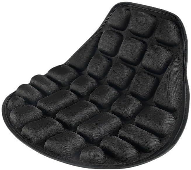 Motorcycle Seat Cushion for Yamaha Xmax 300 Xmax 300, Comfort Seat Cushion for Tailbone Pain Relief - Pressure Relief & Heat Dissipation for Long Rides,A/Single seat