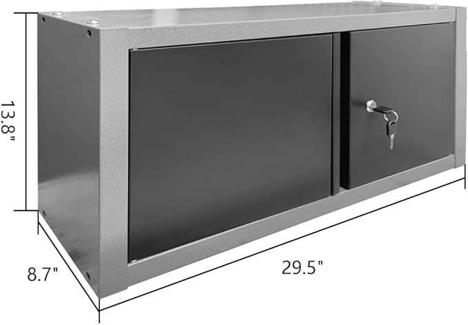 Metal Workbench Cabinet Set, Tool Cabinets - Image 8
