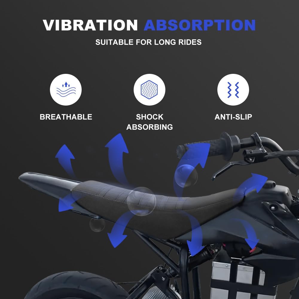 xitomer Non-Slip Seat Cover Compatible with Razor MX650, Striped Grip Gripper Seat Cover, for Razor MX650 e-Bike