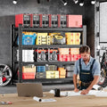 miiiko 48" w storage shelves,3000lbs metal garage storage, main product view