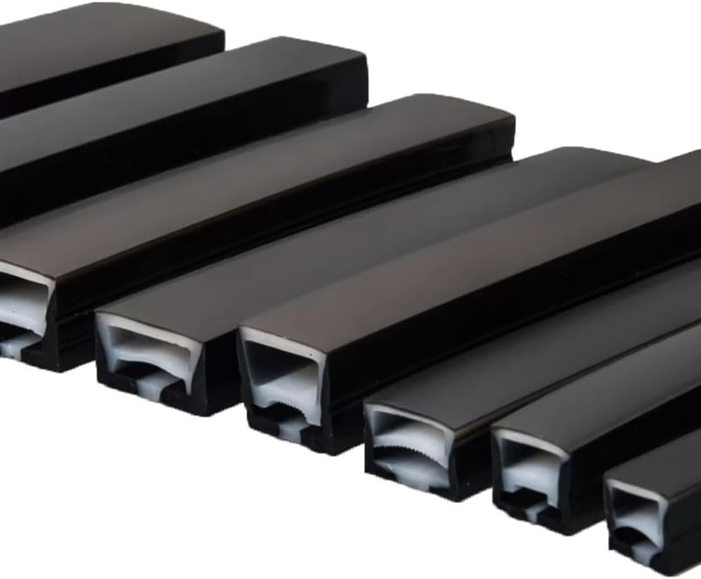 Black Silicone Tube for LED Neon Light | 16x16mmx1meter
