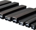 Black Silicone Tube for LED Neon Light - Flexible Recessed Diffuser Channel, 1/2/3/4/5M Lengths,1pcs