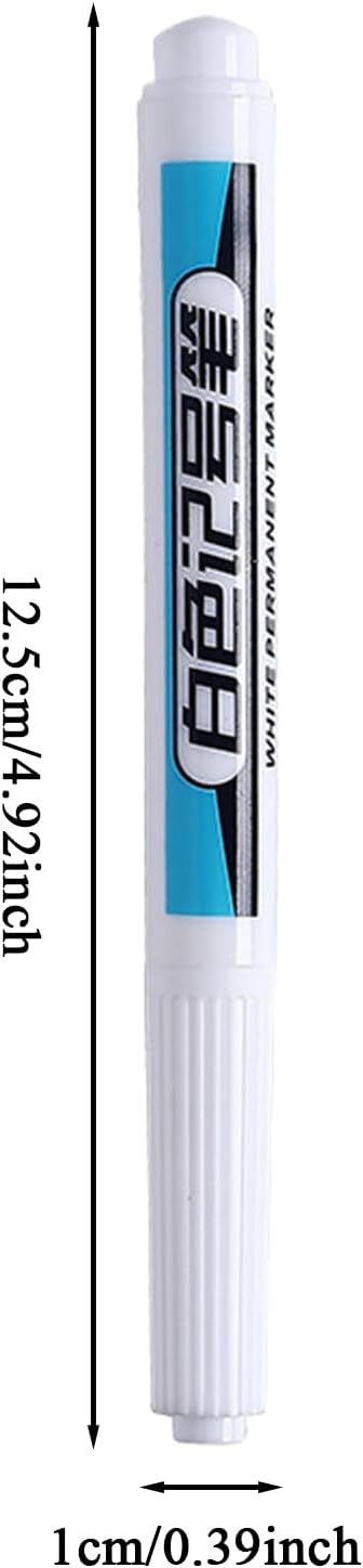 Tyre Paint Marker - White Tyre Indicator | Reflective Weather Resistant Tyre Markers | Multipurpury Automotive Marking Pencil For Commercial