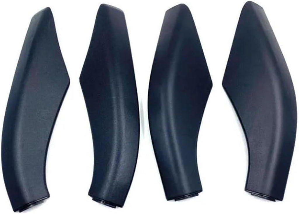 Roof Racks Boxes Plastic Car Roof Luggage Rack Rail End Cover Shell Fit for Land for Rover for Freelander 2 2008-2014 Car Roof Bars(1 Set 4pcs)